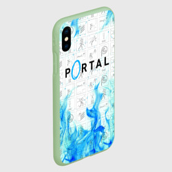 Чехол для iPhone XS Max матовый Portal - фото 2