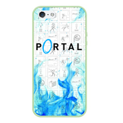 Чехол для iPhone 5/5S матовый Portal
