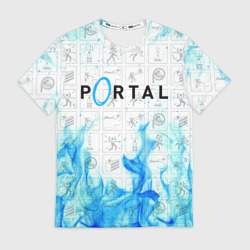 Мужская футболка 3D Portal