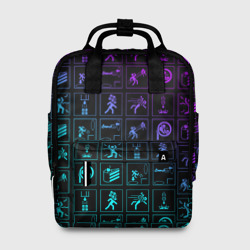 Женский рюкзак 3D Portal