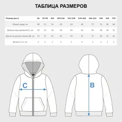 Детская толстовка 3D на молнии Портал 2 паттерн - фото 5