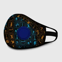 Маска из неопрена Portal icons портал иконки