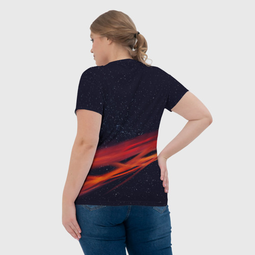 Женская футболка 3D Гандболист, цвет 3D печать - фото 7