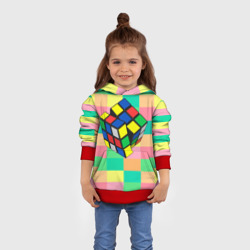Детская толстовка 3D Кубик Рубика - фото 2