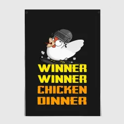 Постер Winner Chicken Dinner