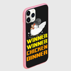Чехол для iPhone 11 Pro Max матовый Winner Chicken Dinner - фото 2