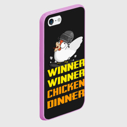 Чехол для iPhone 5/5S матовый Winner Chicken Dinner - фото 2