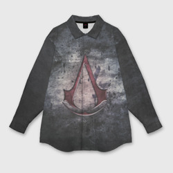 Мужская рубашка oversize 3D Assassin`s Creed