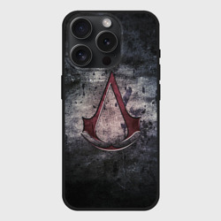 Чехол силиконовый для Apple iPhone 15 Pro матовый Assassin`s Creed