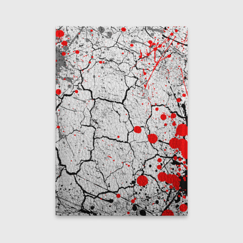 Обложка для автодокументов Ассасин крид с красными каплями, цвет черный - фото 2