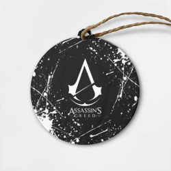 Деревянная игрушка круг Assassin`s Creed
