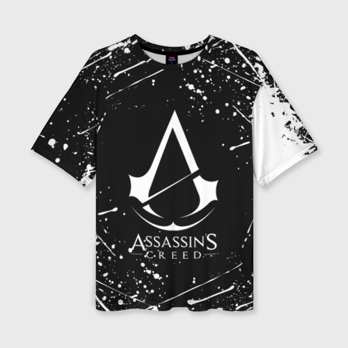 Женская футболка oversize 3D Assassin`s Creed, цвет 3D печать