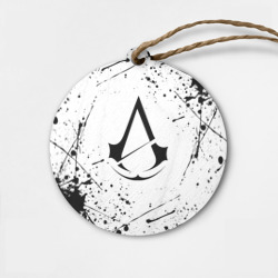Деревянная игрушка круг Assassin`s Creed ассасин Крид