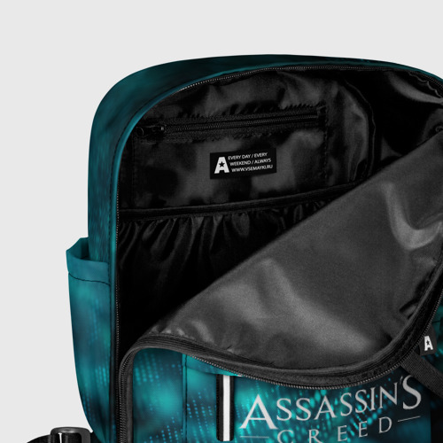 Женский рюкзак 3D с принтом ASSASSIN`S CREED, фото #5