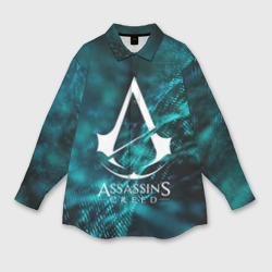 Женская рубашка oversize 3D Assassin`s Creed