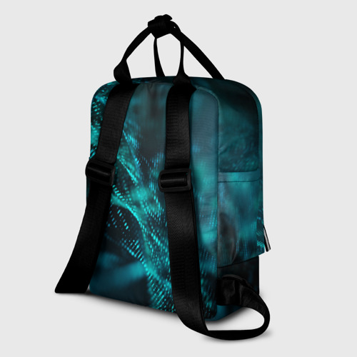Женский рюкзак 3D с принтом ASSASSIN`S CREED, вид сзади #1