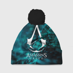 Шапка 3D c помпоном Assassin`s Creed