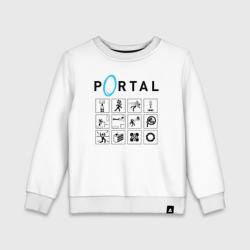 Детский свитшот хлопок Portal