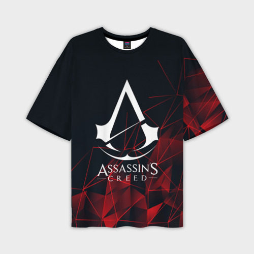 Мужская футболка oversize 3D Assassin`s Creed, цвет 3D печать