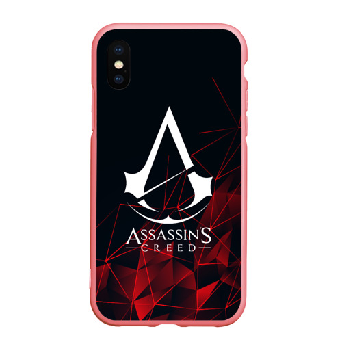 Чехол для iPhone XS Max матовый Assassin`s Creed, цвет баблгам