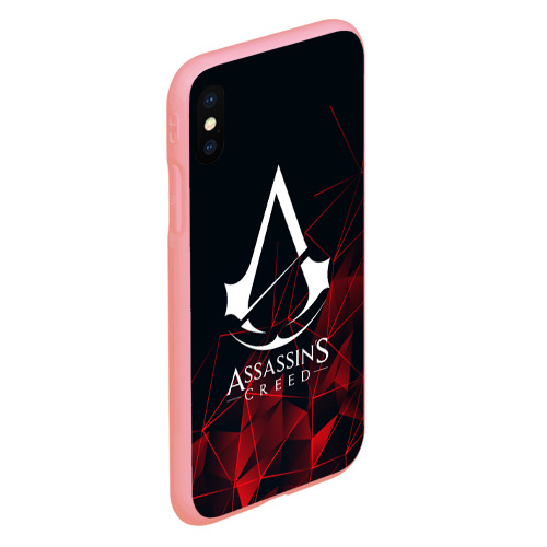 Чехол для iPhone XS Max матовый Assassin`s Creed, цвет баблгам - фото 3