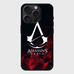 Чехол силиконовый для Apple iPhone 15 Pro матовый Assassin`s Creed