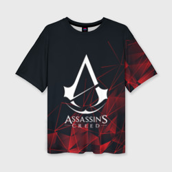 Женская футболка oversize 3D Assassin`s Creed