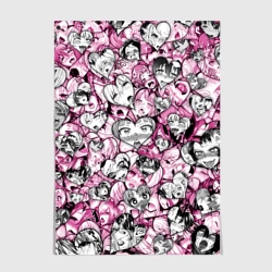 Постер Ahegao валентинки