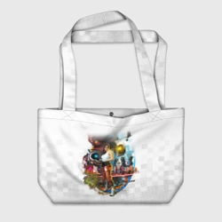 Пляжная сумка 3D Portal 2 Челл