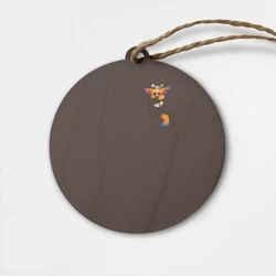 Деревянная игрушка круг League of Legends