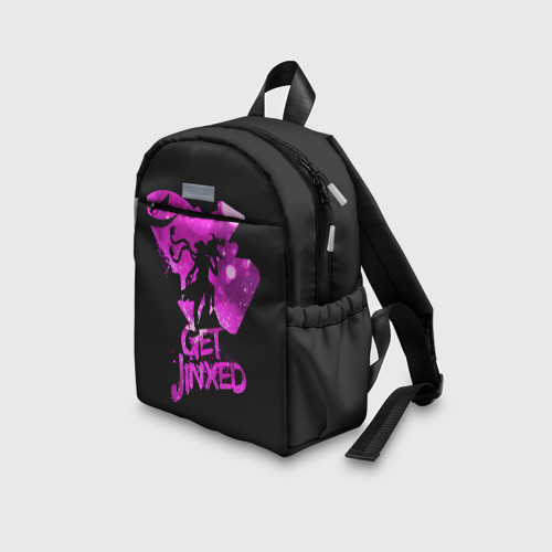 Детский рюкзак 3D с принтом Get Jinxed, вид сбоку #3
