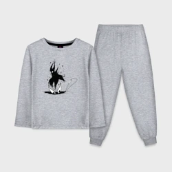 Детская пижама с лонгсливом хлопок Hollow Knight