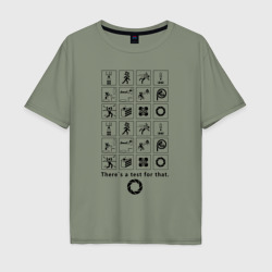 Мужская футболка хлопок Oversize Portal