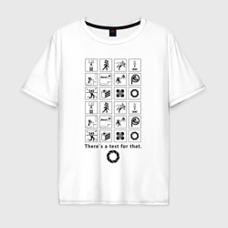 Мужская футболка хлопок Oversize Portal