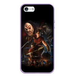 Чехол для iPhone 5/5S матовый Assassin`s Creed