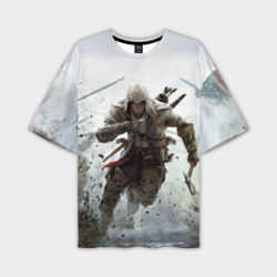 Мужская футболка oversize 3D Assassin`s Creed