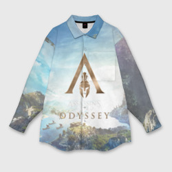 Женская рубашка oversize 3D Assassin`S Creed Ассассинс Крид