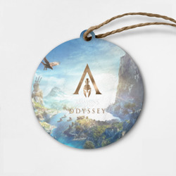 Деревянная игрушка круг Assassin`S Creed Ассассинс Крид