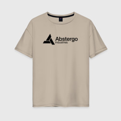 Женская футболка хлопок Oversize Abstergo Industries