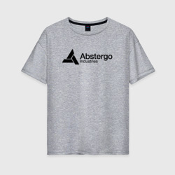 Женская футболка хлопок Oversize Abstergo Industries
