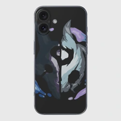 Чехол для iPhone 16 силиконовый с защитой камеры League of Legends