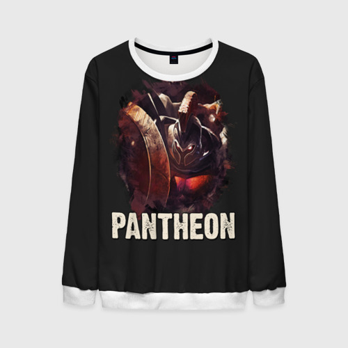 Мужской свитшот 3D Pantheon, цвет белый