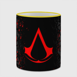 Кружка с полной запечаткой Assassin`s Creed red logo - фото 2