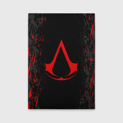 Обложка для автодокументов Assassin`s Creed red logo