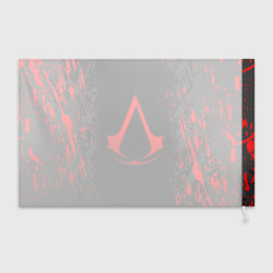 Флаг 3D Assassin`s Creed red logo - фото 2