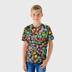 Детская футболка 3D Вирусы - фото 2