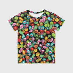 Детская футболка 3D Вирусы