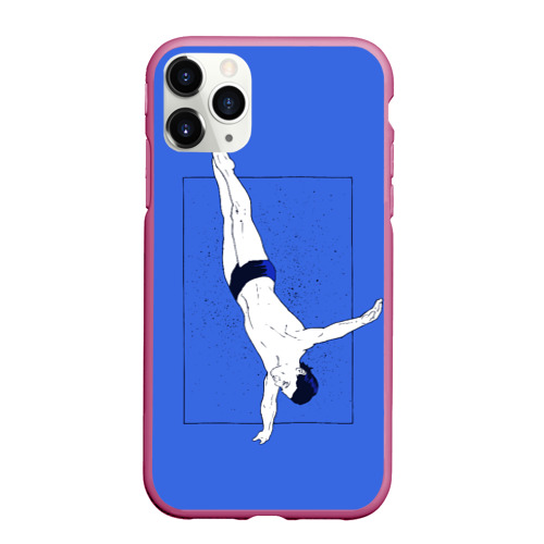 Чехол для iPhone 11 Pro матовый с принтом Dive, вид спереди #2