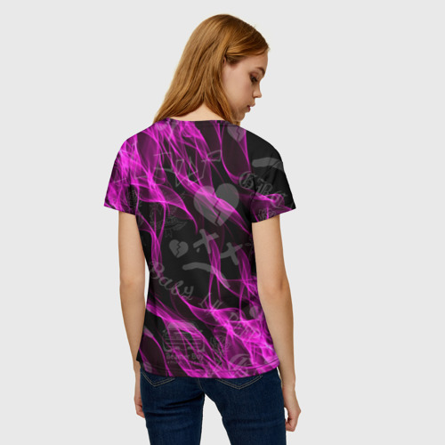 Женская футболка 3D LIL PEEP, цвет 3D печать - фото 4