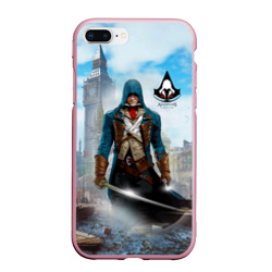 Чехол для iPhone 7Plus/8 Plus матовый Assasin's Creed
